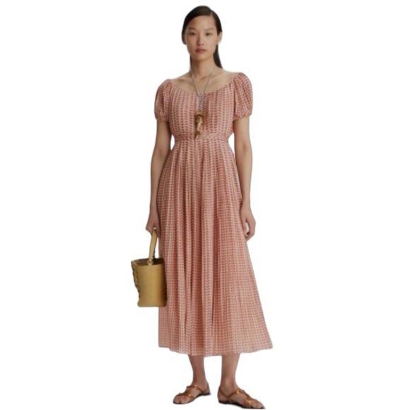Tory Burch Pleated Dress - Picture 1 of 7